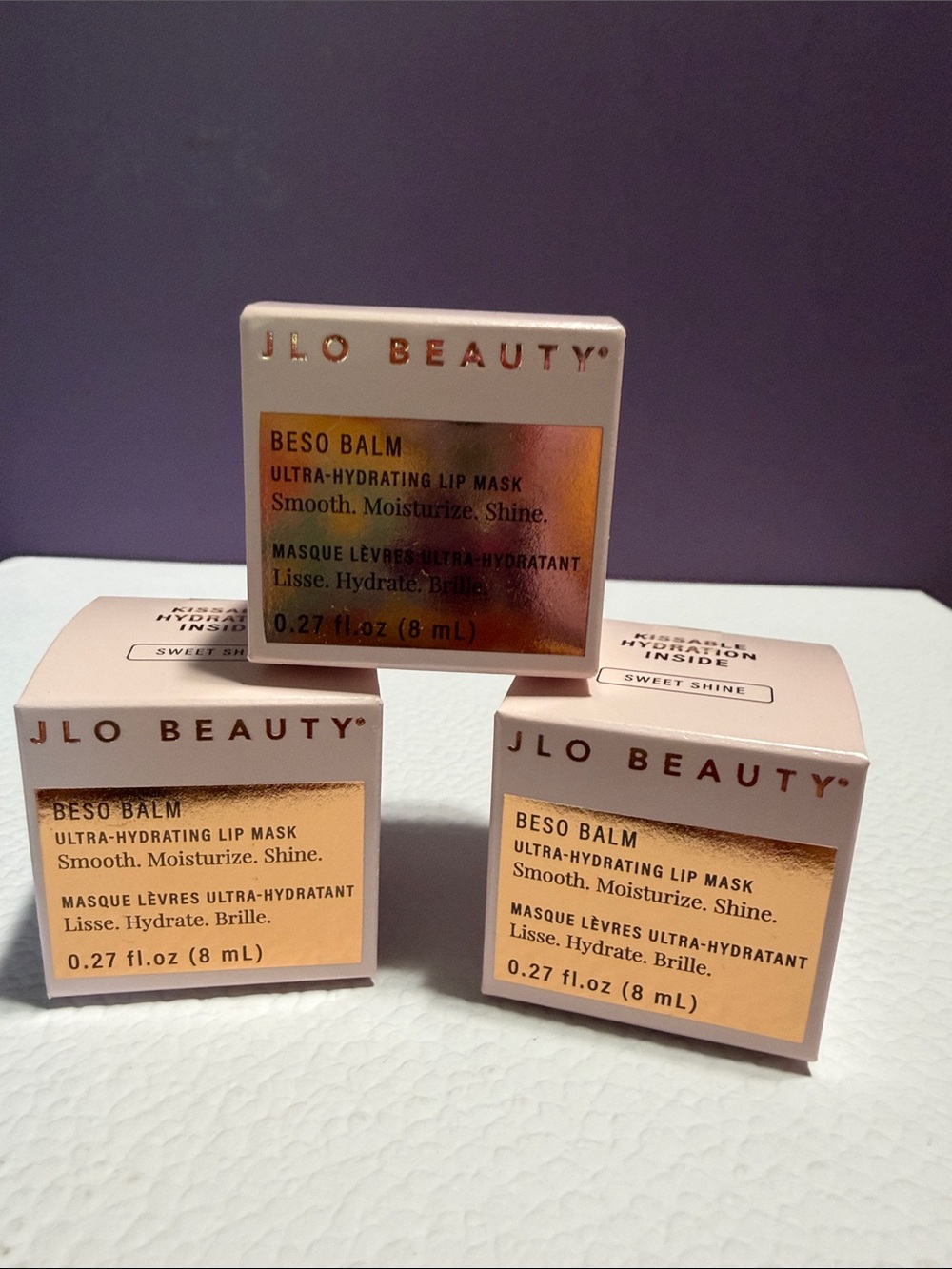 3 Beso Balm Ultra-Hydrating Lip Mask JLo beauty